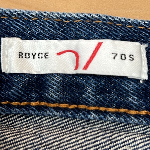 Vigoss Royce / Stitch Fix Jeans Size 28 Blue Denim Hi Rise 70’s Wide Leg NWT - Picture 5 of 13